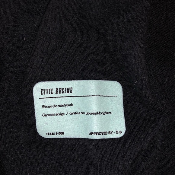 Civil Regime Hoodie - Picture 4 of 4